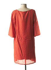 Robe mi-longue orange BENETTON pour femme seconde vue