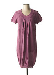 Robe pull violet SISLEY pour femme seconde vue