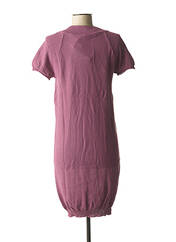 Robe pull violet SISLEY pour femme seconde vue
