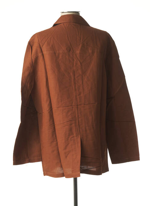 Veste casual marron BENETTON pour femme