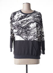 Sweat-shirt gris SISLEY pour femme seconde vue