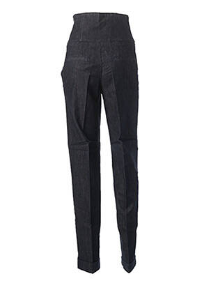 Pantalon droit bleu BENETTON femme