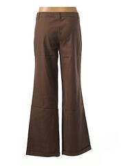 Pantalon marron SISLEY pour femme seconde vue