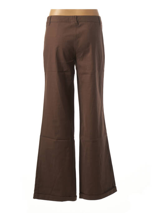 Pantalon marron SISLEY pour femme