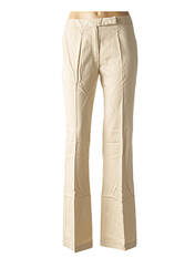 Pantalon droit beige BENETTON pour femme seconde vue