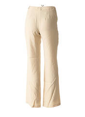 Pantalon droit beige BENETTON pour femme seconde vue
