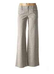 Pantalon large gris SISLEY pour femme seconde vue