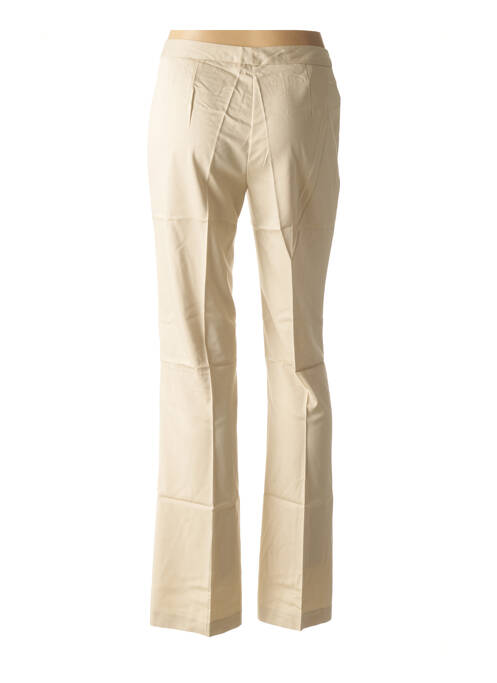 Pantalon droit beige BENETTON pour femme