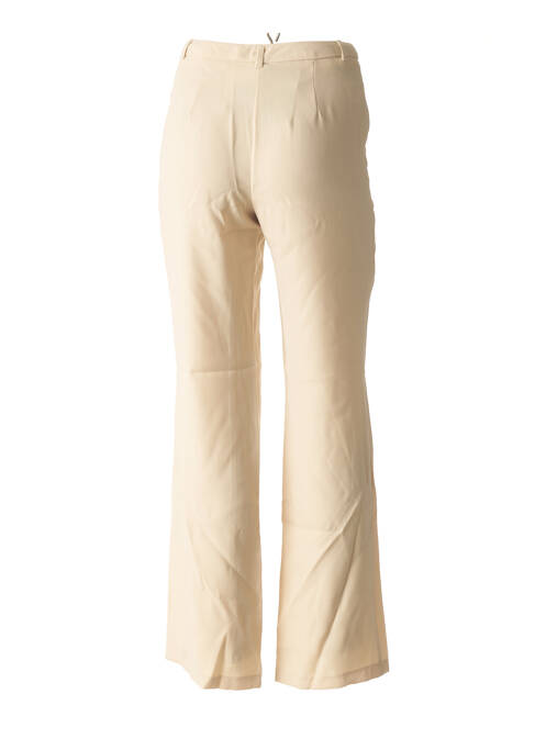 Pantalon droit beige BENETTON pour femme