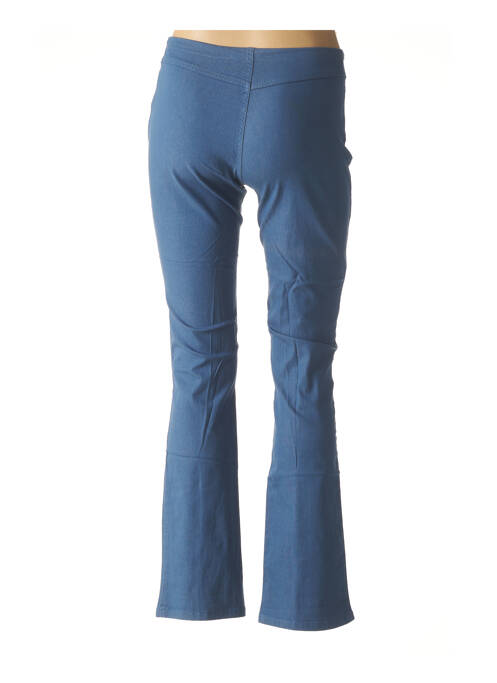 Pantalon flare bleu BENETTON pour femme
