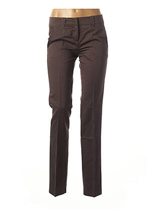 Pantalon slim taille normale taille normale noir SISLEY femme