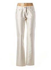 Pantalon droit blanc SISLEY pour femme seconde vue