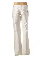 Pantalon droit blanc SISLEY pour femme seconde vue