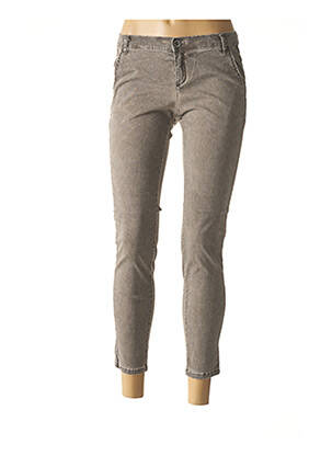 Jeans skinny taille normale taille normale gris SISLEY femme