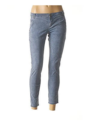 Jeans skinny taille normale taille normale bleu SISLEY femme