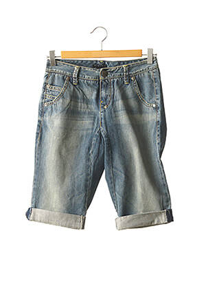 Bermuda taille normale taille normale bleu SISLEY femme