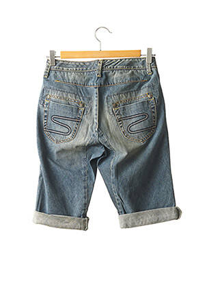 Bermuda taille normale taille normale bleu SISLEY femme