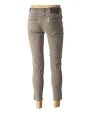 Jeans skinny gris SISLEY pour femme seconde vue
