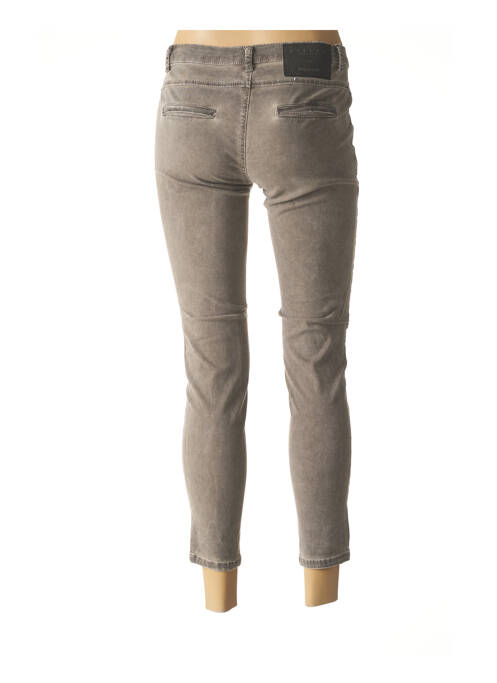 Jeans skinny gris SISLEY pour femme