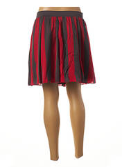 Jupe courte rouge SISLEY pour femme seconde vue