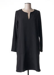 Robe courte manches longues manches longues noir HARTFORD femme