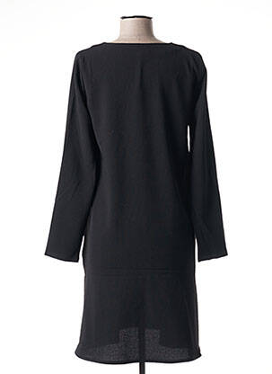 Robe courte manches longues manches longues noir HARTFORD femme