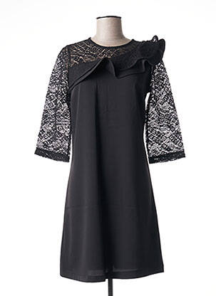 Robe courte noir FRACOMINA pour femme