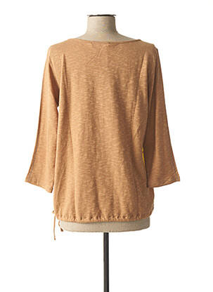 Top imprimé fantaisie manches longues beige BETTY BARCLAY femme