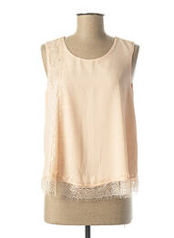 Top sans manche sans manche beige INFINITIF femme