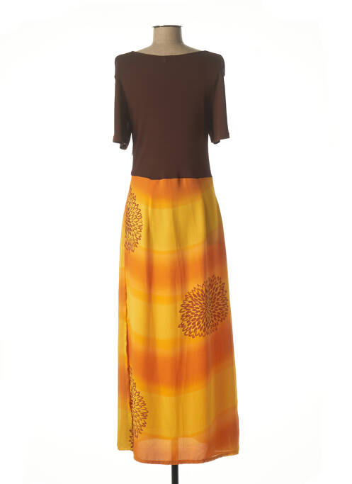 Robe courte jaune ZAPA pour femme