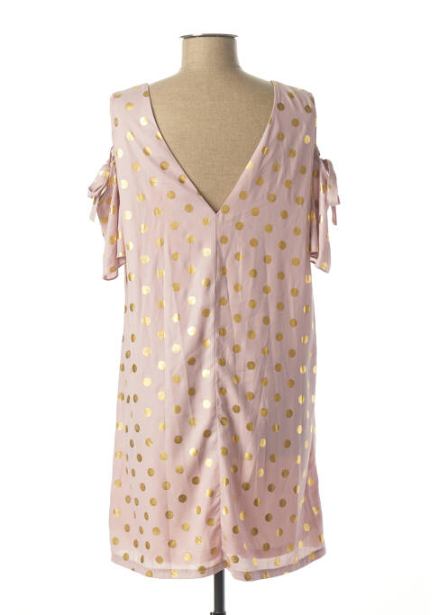 Robe mi-longue rose SOPHYLINE pour femme