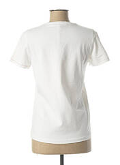 T-shirt blanc DAVID ZELLER pour femme seconde vue