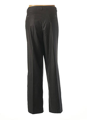 Pantalon coupe droite taille haute noir ARTISTA ROMA femme