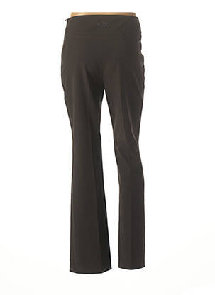 Pantalon droit stretch taille normale marron JC TRIGON femme