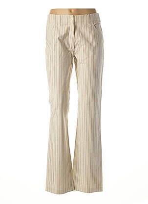 Pantalon droit beige LOLA femme