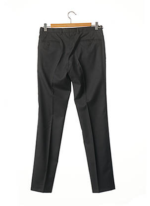 Pantalon 7/8 fermeture zippée sous rabat avec crochet taille normale gris BOB CATZ femme