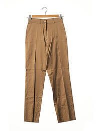 Pantalon droit poches marron LOLA femme