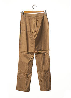 Pantalon droit poches marron LOLA femme