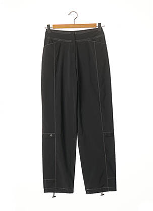 Pantacourt coupe droite taille normale noir JC TRIGON femme