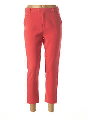 Pantalon 7/8 rouge ANDY & LUCY pour femme seconde vue
