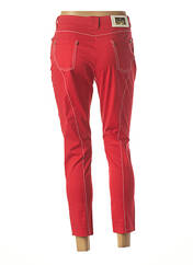 Pantalon 7/8 rouge AQUAJEANS pour femme seconde vue