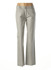 Pantalon droit gris LOLA pour femme seconde vue