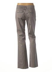 Pantalon droit gris LOLA pour femme seconde vue