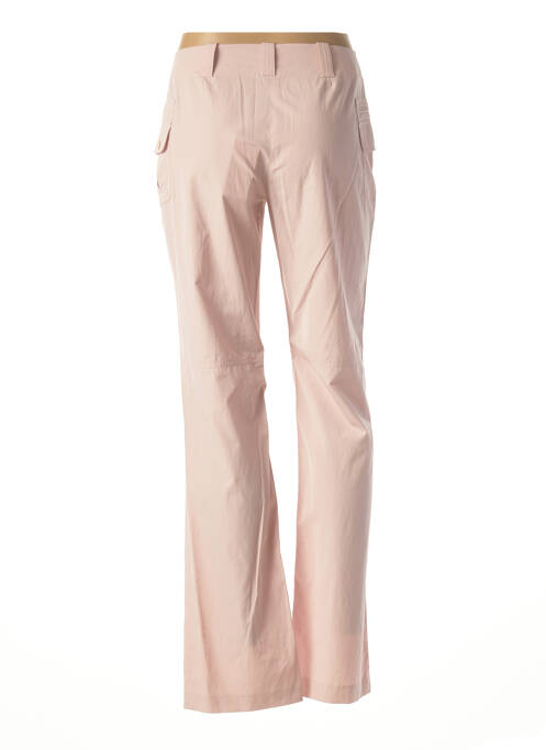 Pantalon droit stretch taille normale rose LOLA femme