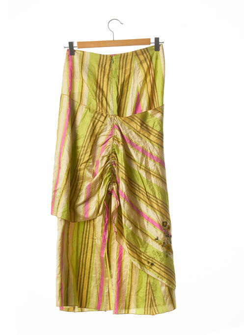 Jupe longue vert NATHALIE GARCON pour femme