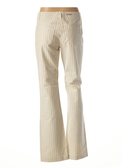 Pantalon droit beige LOLA pour femme