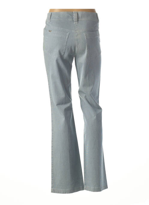 Pantalon flare bleu JC TRIGON pour femme