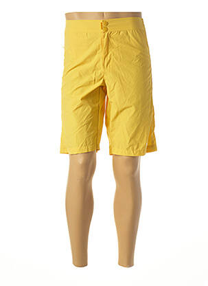 Bermuda taille élastique jaune RG512 homme