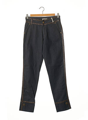Pantalon slim poches taille normale bleu AQUAJEANS homme
