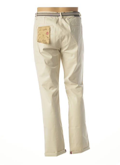 Pantalon droit beige NO EXCESS pour homme